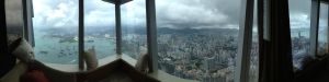 View from the Ritz Carlton Hong Kong